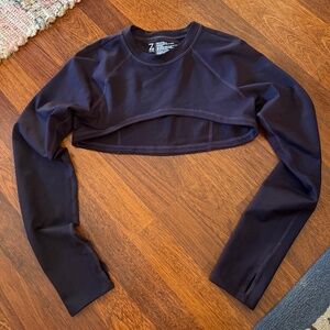 NWOT Z by Zella Shrug in Nebula Purple Size Small Activewear